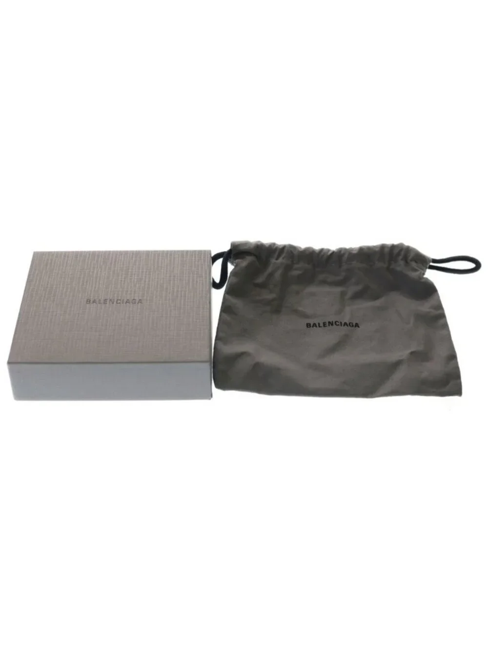 Balenciaga Rodeo Flap Card Holder Mini Wallet Case Black Calfskin Gold